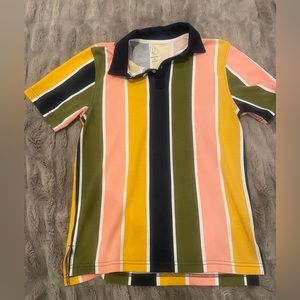 Striped polo